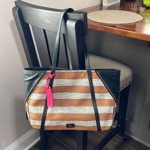 Fossil large tote bag